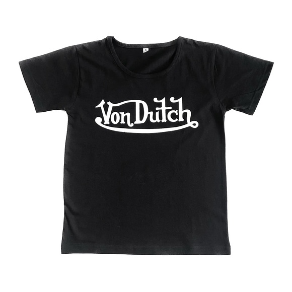 VON DUTCH NWT ORIGINAL LOGO BABY TEE - Picture 3 of 4